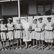 Karalundi Mission, September 1960, domestic science class